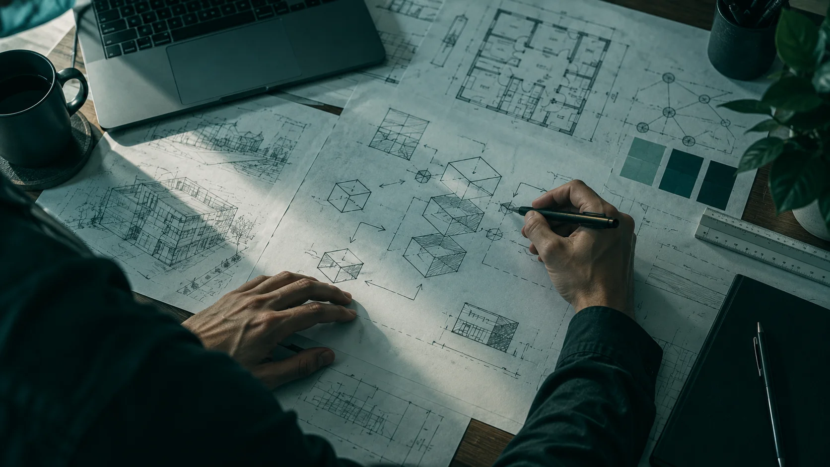 Illustration for the architecture and scope stage