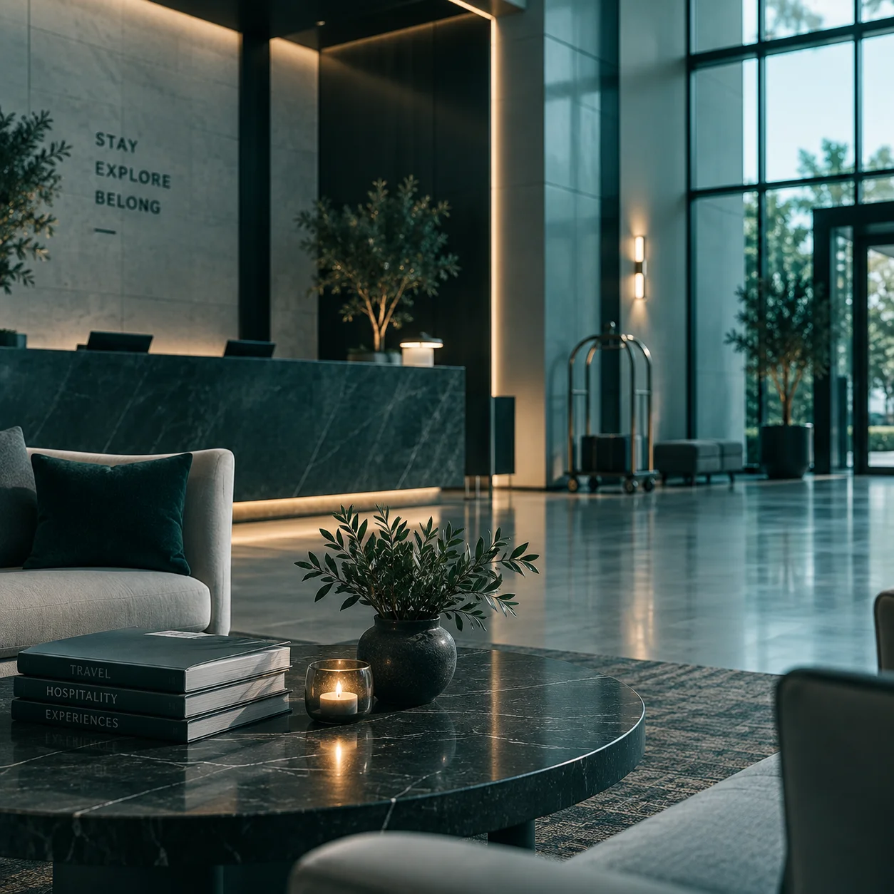 Hospitality and events workspace