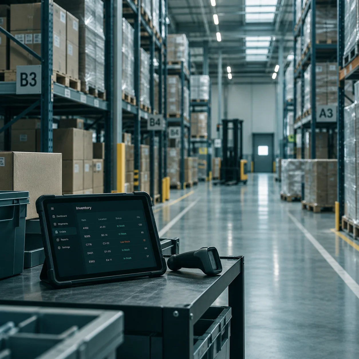 Logistics and operations workspace