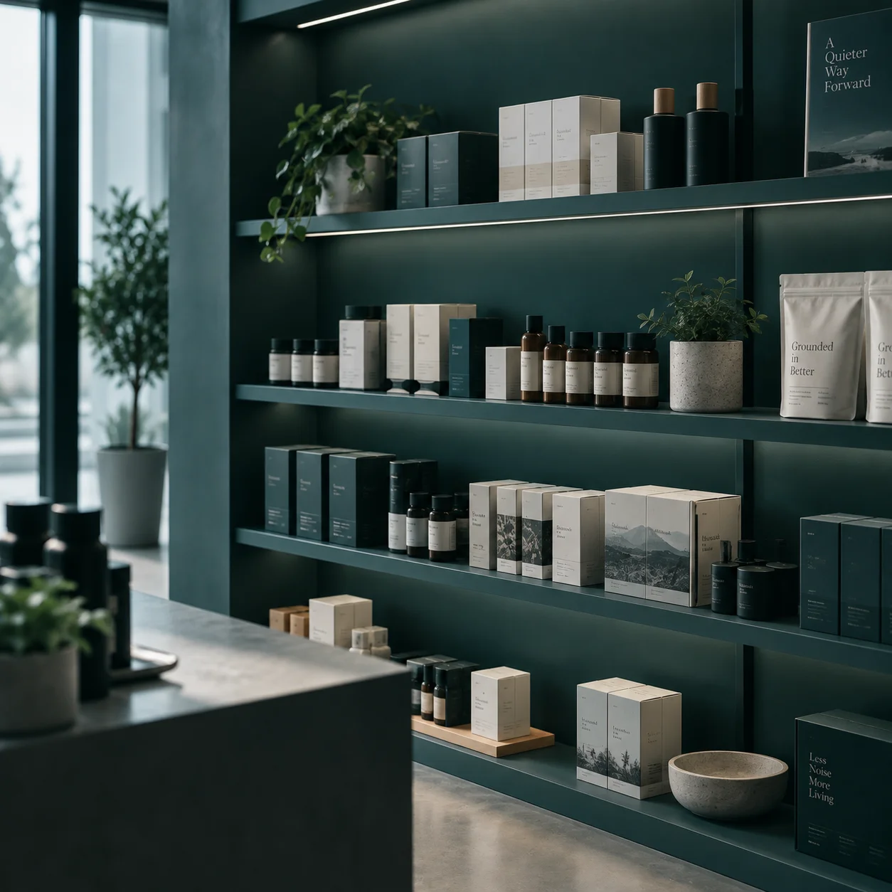 Retail and e-commerce workspace