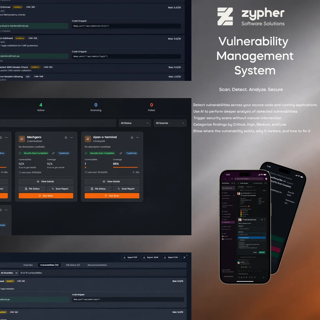 SecureThread OPS VMS platform interface